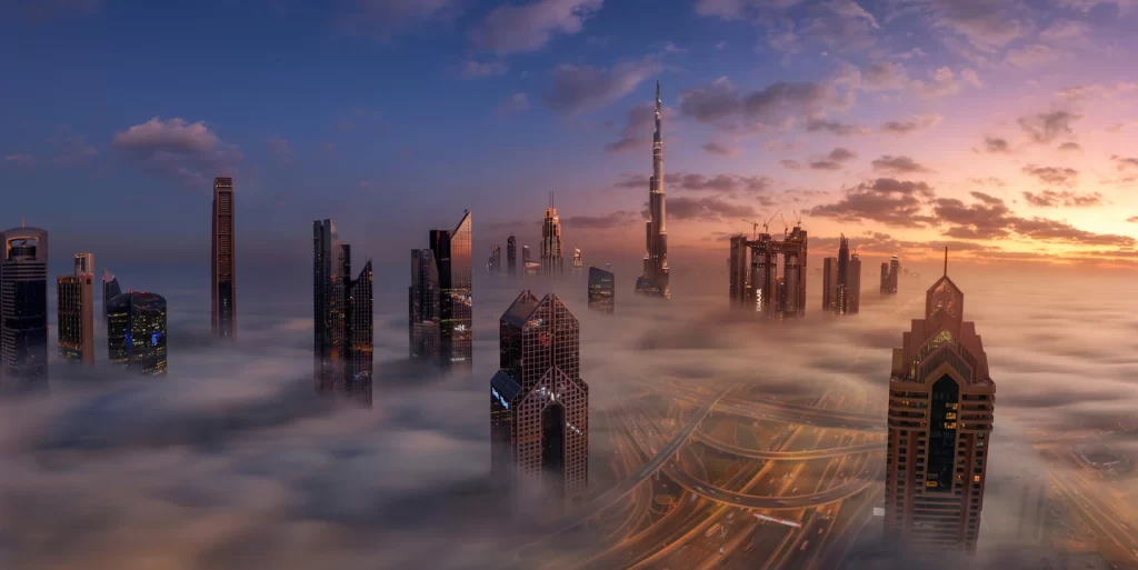 Dubai during winter season